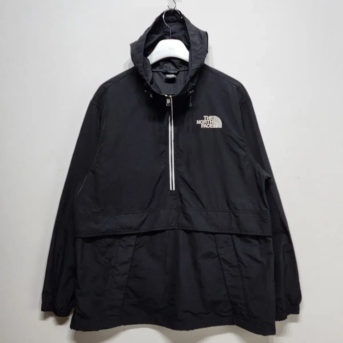 노스페이스 THE NORTH FACE 반집업 아노락 바람막이자켓점퍼블랙L